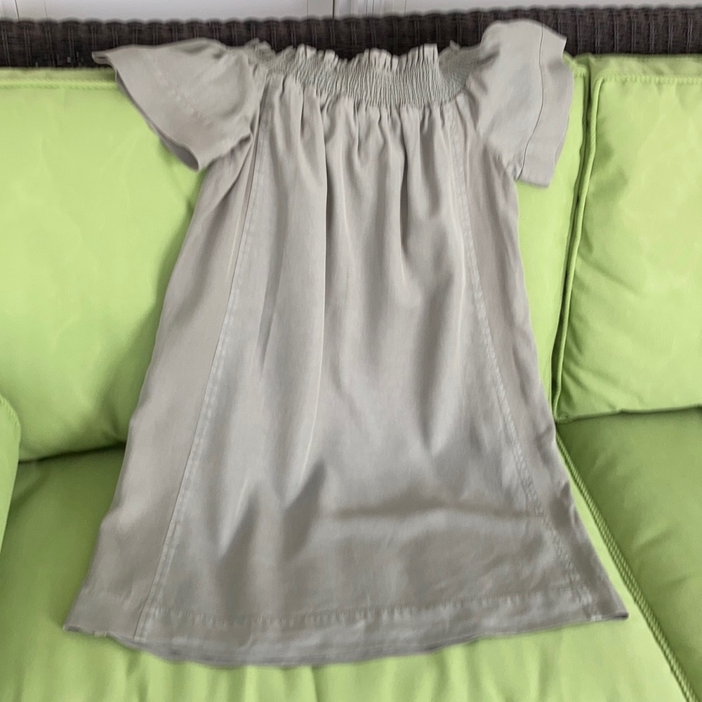 Khaki casual dress by vineyard vines